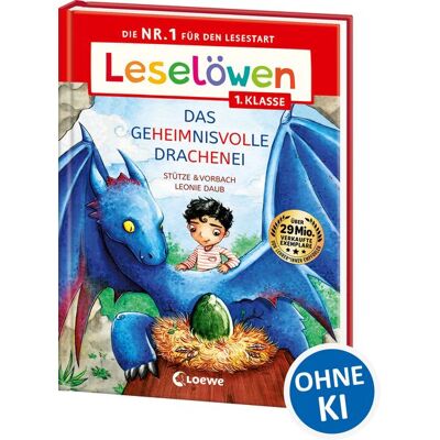 Loewe Leselöwen 1. Klasse - Das geheimnisvolle Drachenei (Großbuchstabenausgabe) Loewe Leselöwen 1. Klasse - Das geheimnisvolle Drachenei (Großbuchstabenausgabe)