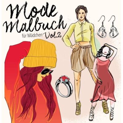 Epubli Mode Malbuch für Mädchen 2 Epubli Mode Malbuch für Mädchen 2