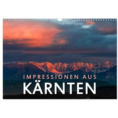 Impressionen aus Kärnten (Wandkalender 2026 DIN A3 quer), CALVENDO Monatskalender Impressionen aus Kärnten (Wandkalender 2026 DIN A3 quer), CALVENDO Monatskalender