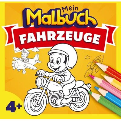 Bookmundo Malbuch Fahrzeuge ab 4 Jahren Bookmundo Malbuch Fahrzeuge ab 4 Jahren
