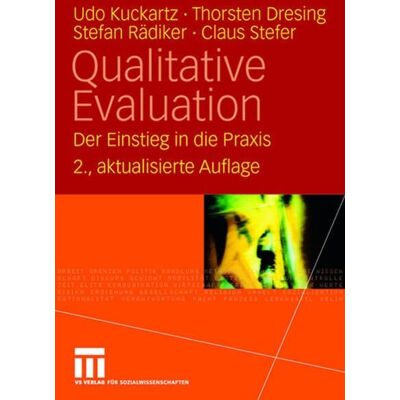 VS Verlag für Sozialwissenschaften Qualitative Evaluation VS Verlag für Sozialwissenschaften Qualitative Evaluation