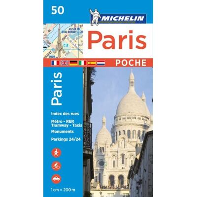 Michelin Paris Pocket Plan Michelin Paris Pocket Plan