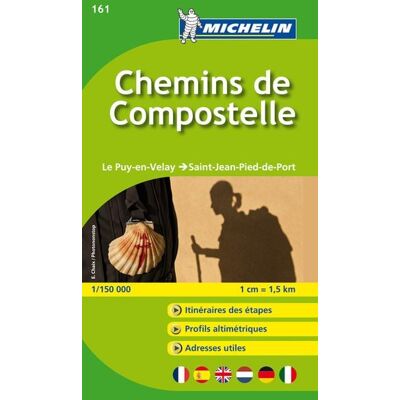 MICHELIN Le chemin de Compostelle - Zoom Map MICHELIN Le chemin de Compostelle - Zoom Map