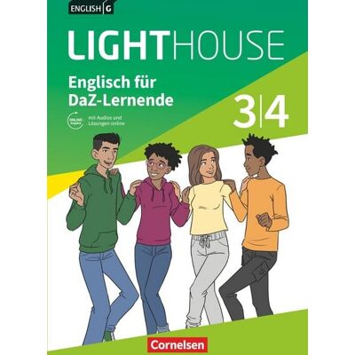 Cornelsen Verlag English G Lighthouse Band 3/4: 7./8. Schuljahr - Englisch für DaZ-Ler. Workbook mit Audios und Lösungen online Cornelsen Verlag English G Lighthouse Band 3/4: 7./8. Schuljahr - Englisch für DaZ-Ler. Workbook mit Audios und Lösungen online