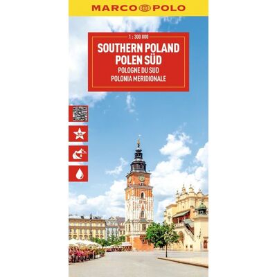 MairDuMont MARCO POLO Reisekarte Polen Süd 1:300.000 MairDuMont MARCO POLO Reisekarte Polen Süd 1:300.000