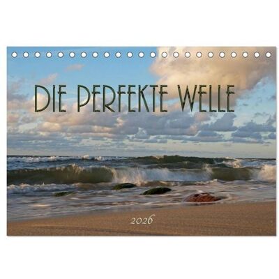 Die perfekte Welle (Tischkalender 2026 DIN A5 quer), CALVENDO Monatskalender Die perfekte Welle (Tischkalender 2026 DIN A5 quer), CALVENDO Monatskalender