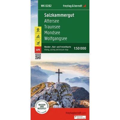 KOMPASS freytag und berndt Freytag & berndt Wanderkarte WK 0282 Salzkammergut, Attersee - Traunsee - Mondsee - Wolfgangsee 1:50.000 KOMPASS freytag und berndt Freytag & berndt Wanderkarte WK 0282 Salzkammergut, Attersee - Traunsee - Mondsee - Wolfgangsee 1:50.000