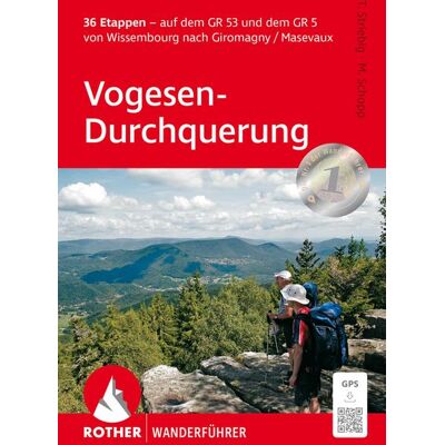 Rother Bergverlag ROTHER Wanderführer Vogesen-Durchquerung Rother Bergverlag ROTHER Wanderführer Vogesen-Durchquerung
