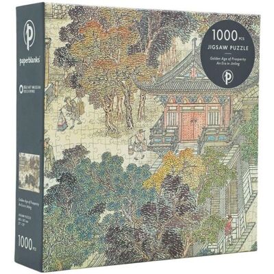 Paperblanks Puzzle, Goldenes Zeitalter der Prosperität, 1.000 Teile Paperblanks Puzzle, Goldenes Zeitalter der Prosperität, 1.000 Teile