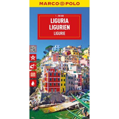 MairDuMont MARCO POLO Reisekarte Italien 05 Ligurien 1:150.000 MairDuMont MARCO POLO Reisekarte Italien 05 Ligurien 1:150.000