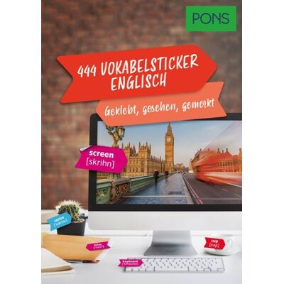 PONS Langenscheidt GmbH PONS 444 Vokabelsticker Englisch PONS Langenscheidt GmbH PONS 444 Vokabelsticker Englisch