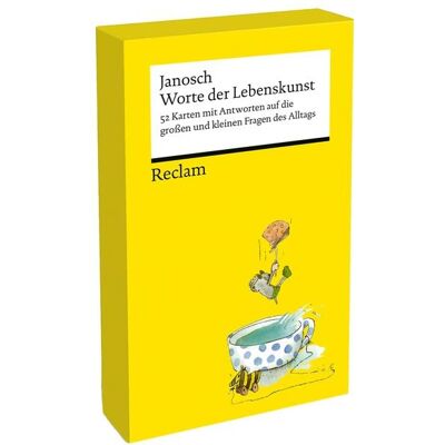 Reclam, Philipp Worte der Lebenskunst. 52 Karten mit Antworten auf die großen und kleinen Fragen des Alltags (Kartenbox) Reclam, Philipp Worte der Lebenskunst. 52 Karten mit Antworten auf die großen und kleinen Fragen des Alltags (Kartenbox)