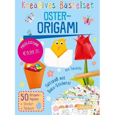 Carlsen Bastelset für Kinder: Kreatives Bastelset: Oster-Origami Carlsen Bastelset für Kinder: Kreatives Bastelset: Oster-Origami