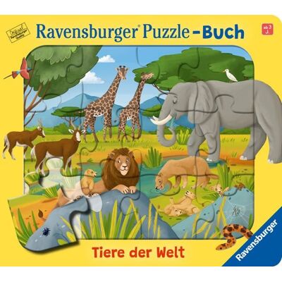 Ravensburger Verlag GmbH Ravensburger® Puzzle-Buch: Tiere der Welt Ravensburger Verlag GmbH Ravensburger® Puzzle-Buch: Tiere der Welt