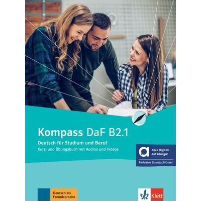 Klett Sprachen GmbH Kompass DaF B2.1 – Hybride Ausgabe allango Klett Sprachen GmbH Kompass DaF B2.1 – Hybride Ausgabe allango