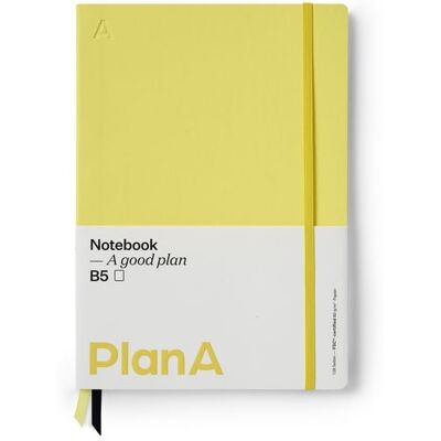 Thalia Notizbuch B5 Softcover Blanko Lemon Yellow Thalia Notizbuch B5 Softcover Blanko Lemon Yellow