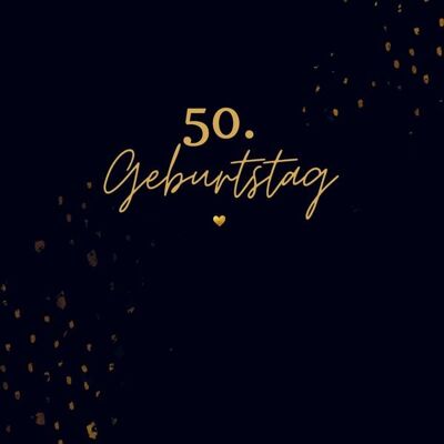 Bookmundo 50. Geburtstag- Gästebuch Blanko Bookmundo 50. Geburtstag- Gästebuch Blanko