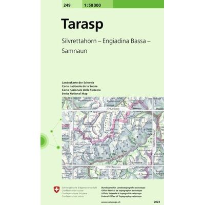 Swisstopo 249 Tarasp Swisstopo 249 Tarasp