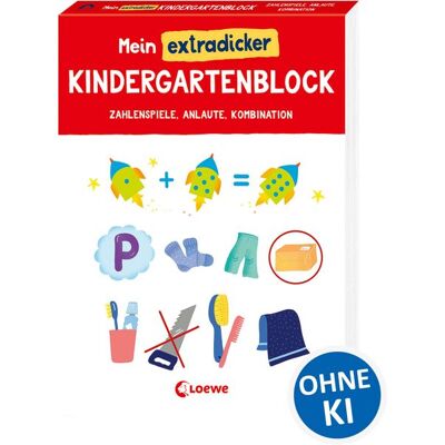 Loewe Mein extradicker Kindergartenblock Loewe Mein extradicker Kindergartenblock