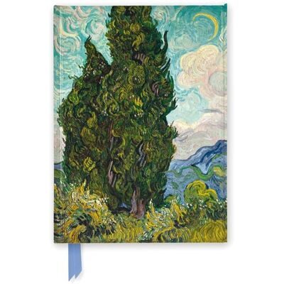 BrownTrout Premium Notizbuch DIN A5: Vincent van Gogh, Weizenfeld mit Zypressen BrownTrout Premium Notizbuch DIN A5: Vincent van Gogh, Weizenfeld mit Zypressen