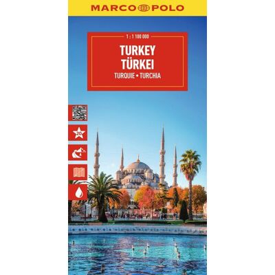 Mairdumont MARCO POLO Reisekarte Türkei 1:1 Mio. Mairdumont MARCO POLO Reisekarte Türkei 1:1 Mio.