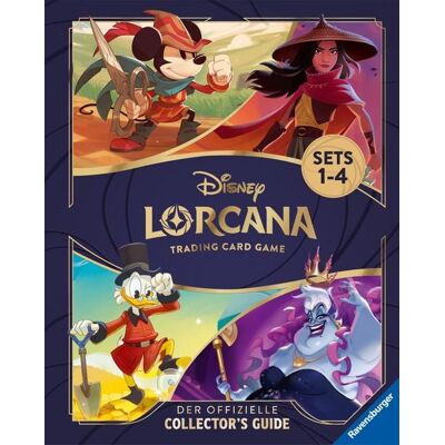 Ravensburger Verlag GmbH Disney Lorcana Trading Card Game - Der offizielle Collector’s Guide: Sets 1-4 - Buch zum Spiel Ravensburger Verlag GmbH Disney Lorcana Trading Card Game - Der offizielle Collector’s Guide: Sets 1-4 - Buch zum Spiel
