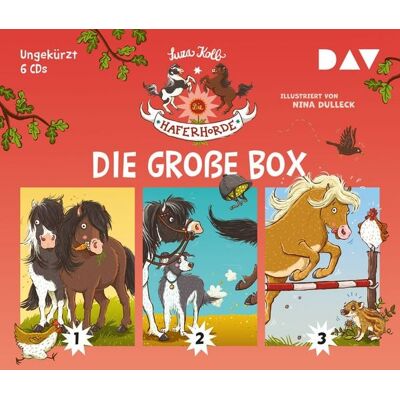 Der Audio Verlag Die Haferhorde – Die große Box 1 (Teil 1-3) Der Audio Verlag Die Haferhorde – Die große Box 1 (Teil 1-3)
