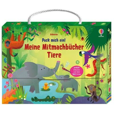 Usborne Pack mich ein! Meine Mitmachbücher: Tiere Usborne Pack mich ein! Meine Mitmachbücher: Tiere
