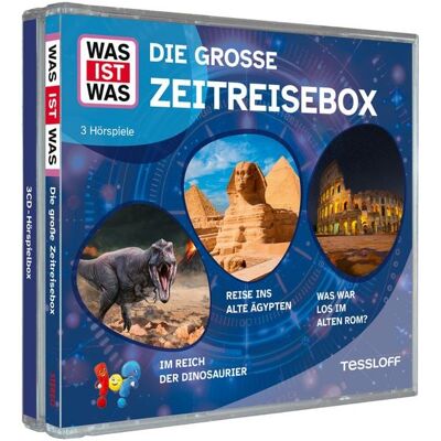 Tessloff Verlag Ragnar Tessloff GmbH & Co. KG WAS IST WAS 3-CD Hörspielbox. Die große Zeitreisebox Tessloff Verlag Ragnar Tessloff GmbH & Co. KG WAS IST WAS 3-CD Hörspielbox. Die große Zeitreisebox