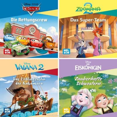 Nelson 4er-Set Maxi-Mini 62: Disney Nelson 4er-Set Maxi-Mini 62: Disney