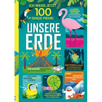 Usborne Ich weiß jetzt 100 Dinge mehr! Unsere Erde Usborne Ich weiß jetzt 100 Dinge mehr! Unsere Erde