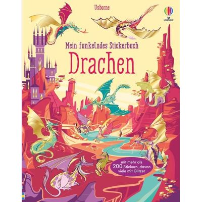 Usborne Mein funkelndes Stickerbuch: Drachen Usborne Mein funkelndes Stickerbuch: Drachen