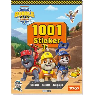 Panini Rubble & Crew: 1001 Sticker: Stickern – Rätseln – Ausmalen Panini Rubble & Crew: 1001 Sticker: Stickern – Rätseln – Ausmalen