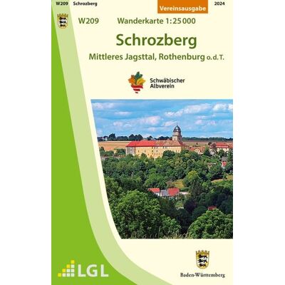 Schwäbischer Albverein W209 Schrozberg - Mittleres Jagsttal, Rothenburg o.d.T. Schwäbischer Albverein W209 Schrozberg - Mittleres Jagsttal, Rothenburg o.d.T.