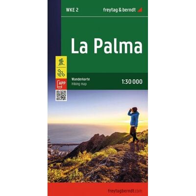 KOMPASS freytag und berndt freytag & berndt Wanderkarte WKE 2 La Palma 1:30.000 KOMPASS freytag und berndt freytag & berndt Wanderkarte WKE 2 La Palma 1:30.000