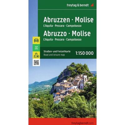 KOMPASS freytag und berndt Freytag & berndt Straßenkarte Abruzzen - Molise 1:150.000 KOMPASS freytag und berndt Freytag & berndt Straßenkarte Abruzzen - Molise 1:150.000