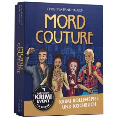 Bassermann Mord Couture. Krimi-Rollenspiel und Kochbuch. Das perfekte Krimi-Event für Zuhause. Für 6 Spieler ab 12 Jahren Bassermann Mord Couture. Krimi-Rollenspiel und Kochbuch. Das perfekte Krimi-Event für Zuhause. Für 6 Spieler ab 12 Jahren