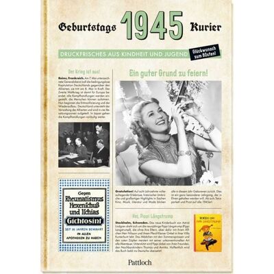 Pattloch Geschenkbuch 1945 - Geburtstagskurier Pattloch Geschenkbuch 1945 - Geburtstagskurier