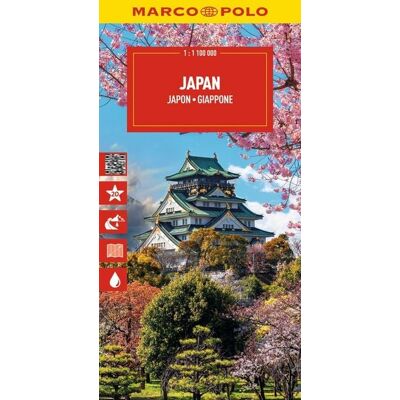 MairDuMont MARCO POLO Reisekarte Japan 1:1,1 Mio. MairDuMont MARCO POLO Reisekarte Japan 1:1,1 Mio.