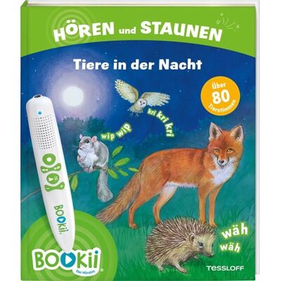 Tessloff Verlag Ragnar Tessloff GmbH & Co. KG BOOKii® Hören und Staunen Tiere in der Nacht Tessloff Verlag Ragnar Tessloff GmbH & Co. KG BOOKii® Hören und Staunen Tiere in der Nacht