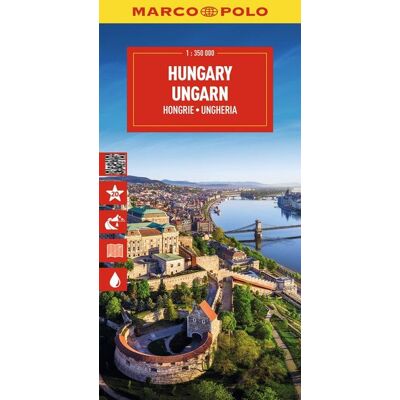 MairDuMont MARCO POLO Reisekarte Ungarn 1:350.000 MairDuMont MARCO POLO Reisekarte Ungarn 1:350.000