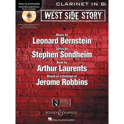 Schott Music West Side Story for Clarinet Instrumental Play-Along Book with Online Audio Schott Music West Side Story for Clarinet Instrumental Play-Along Book with Online Audio