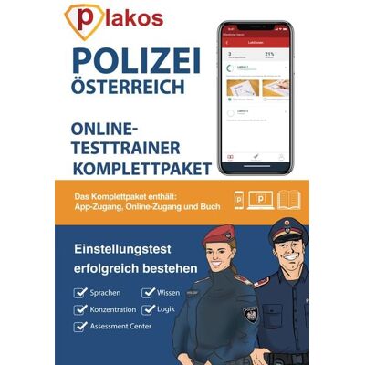 Plakos GmbH Polizei Österreich Einstellungstest Komplettpaket Plakos GmbH Polizei Österreich Einstellungstest Komplettpaket