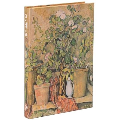 Paperblanks Hardcover Notizbuch, Cezannes Terrakotta-Töpfe und Blumen, Mini, Unliniert Paperblanks Hardcover Notizbuch, Cezannes Terrakotta-Töpfe und Blumen, Mini, Unliniert