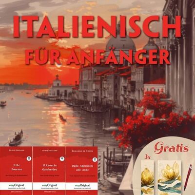 EasyOriginal Verlag Italienisch für Anfänger (3 Bücher + Audio-Online + exklusive Extras) - Frank-Lesemethode EasyOriginal Verlag Italienisch für Anfänger (3 Bücher + Audio-Online + exklusive Extras) - Frank-Lesemethode