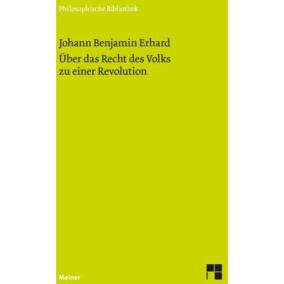 Meiner, F Über das Recht des Volks zu einer Revolution Meiner, F Über das Recht des Volks zu einer Revolution
