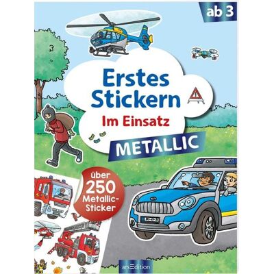 arsedition Erstes Stickern Metallic – Im Einsatz arsedition Erstes Stickern Metallic – Im Einsatz