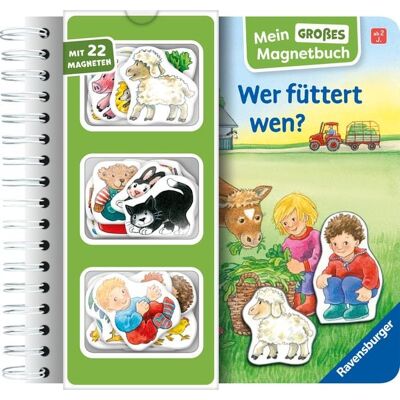 Ravensburger Verlag GmbH Mein großes Magnetbuch - Wer füttert wen? Ravensburger Verlag GmbH Mein großes Magnetbuch - Wer füttert wen?