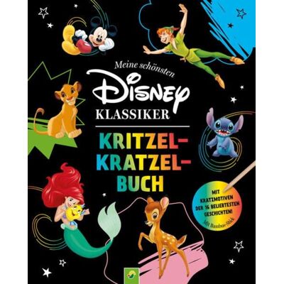 Schwager & Steinlein Meine schönsten Disney Klassiker Kritzel-Kratzel-Buch Schwager & Steinlein Meine schönsten Disney Klassiker Kritzel-Kratzel-Buch