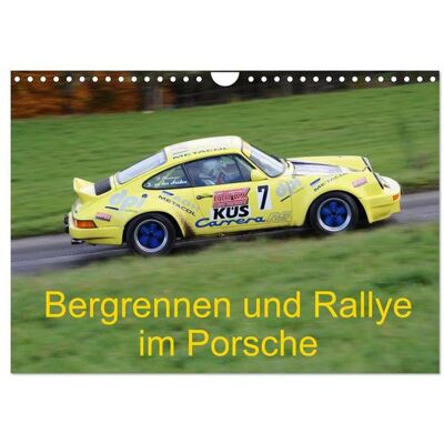 Bergrennen und Rallye im Porsche (Wandkalender 2026 DIN A4 quer), CALVENDO Monatskalender Bergrennen und Rallye im Porsche (Wandkalender 2026 DIN A4 quer), CALVENDO Monatskalender